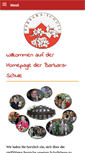 Mobile Screenshot of barbara-schule.de